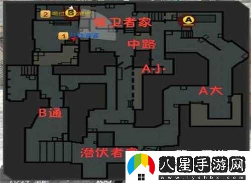 CF手游荒島特訓(xùn)樓餐廳布局與點(diǎn)位解析