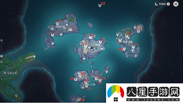 原神淵下宮鍵紋寶箱19個位置一覽