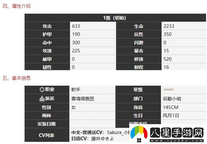霧境序列沙梨技能詳細(xì)分享