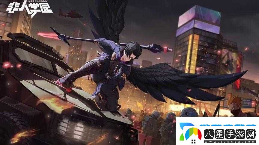 非人學(xué)園非都**羽模型特效預(yù)覽！這波炸裂美學(xué)我服了